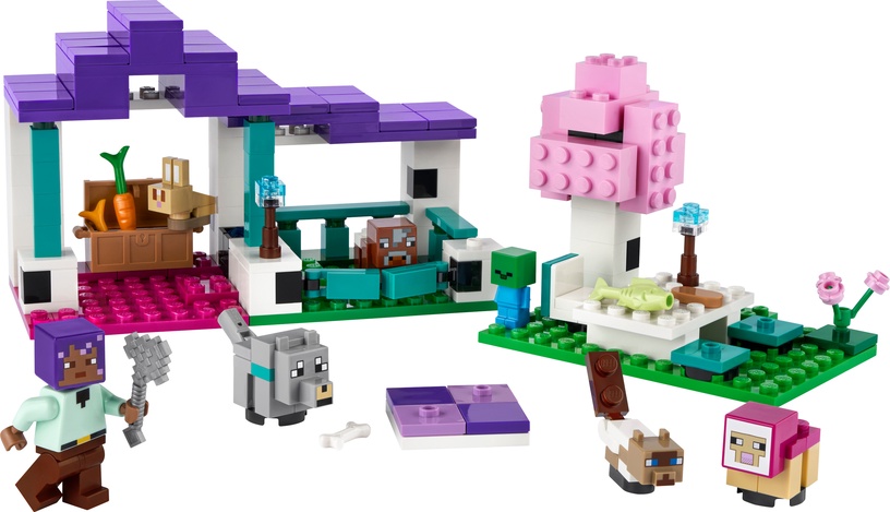 Konstruktors LEGO® Minecraft Dzīvnieku rezervāts 21253