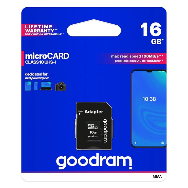 Atminties kortelė Goodram, 16 GB
