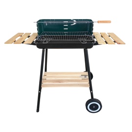 Grill, must/roheline, 86 cm