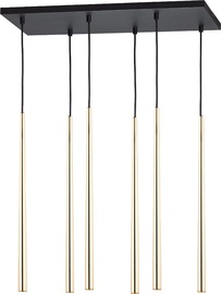 Lampa griesti TK Lighting Piano Gold 6, 10 W, G9