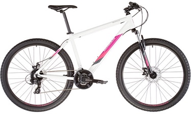 Велосипед горный Serious Rockville, 27.5 ″, 18" (46 cm) рама, белый/розовый