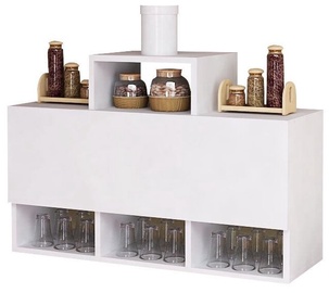 Ülemine köögikapp Kalune Design Colin, valge, 900 mm x 295 mm x 610 mm