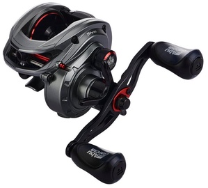 Pool Abu Garcia MAX 4 Low Profile 41 Left 1543124, 260 g, must/punane/hall