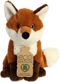 Mīkstā rotaļlieta Aurora Eco Nation Fox, brūna/oranža, 19 cm