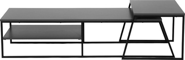 TV-laud Kalune Design Sehpasý, must/antratsiit, 450 mm x 1630 mm x 380 mm