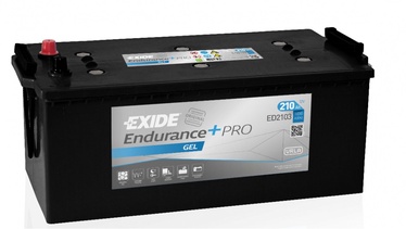 Аккумулятор Exide Endurance+Pro Gel ED2103, 12 В, 210 Ач, 1030 а