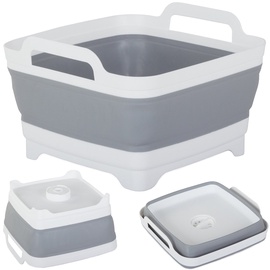Bļoda VRK2524, 8 l, balta/pelēka
