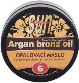 Kremas nuo saulės Vivaco Sun Argan Bronz Oil SPF6, 200 ml