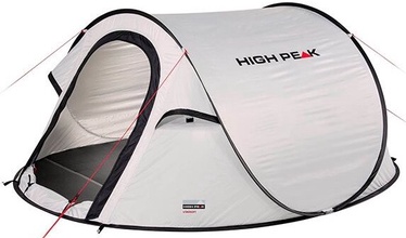 Divvietīga telts High Peak Vision 2 10281, balta