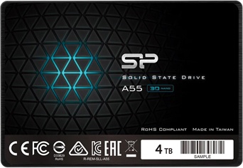 Kietasis diskas (SSD) Silicon Power Ace A55 SP004TBSS3A55S25, 2.5", 4 TB