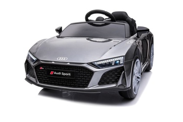 Bezvadu automašīna Lean Toys Audi R8, sudraba
