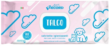Влажные салфетки Record Talco, белый