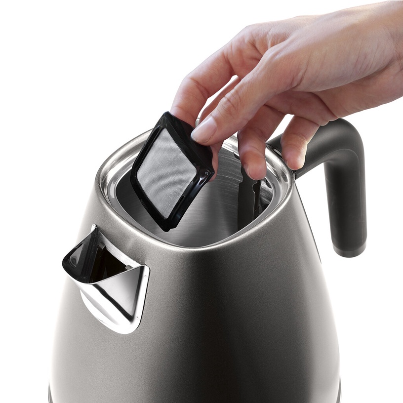 Elektriline veekeetja DeLonghi KBIN2001.TB, 1.7 l, titaan