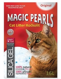 Kaķu pakaiši kristāliskās smiltis Magic Pearls Original, 16 l