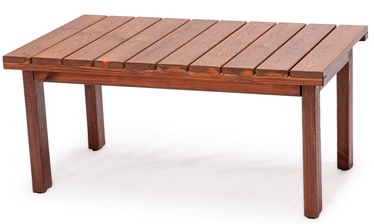 Журнальный столик Kalune Design Milan, ореховый, 47 см x 101.5 см x 60 см