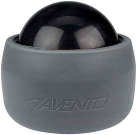 Массажный шарик Avento Massage Ball 41TN, черный, 60 мм