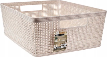 Korv, esemete hoidmiseks Storage Solutions, pruunikas, 35 x 29 x 13 cm