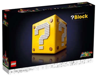 Конструктор LEGO Super Mario Блок «Знак вопроса» из Super Mario 64™ 71395, 2064 шт.