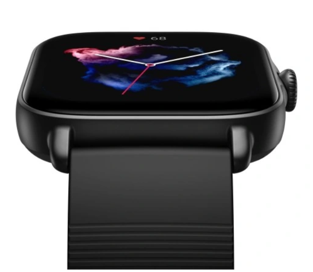 Nutikell Amazfit GTS 3, must
