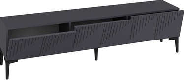 TV-laud Kalune Design Artemis, antratsiit, 370 mm x 1800 mm x 450 mm