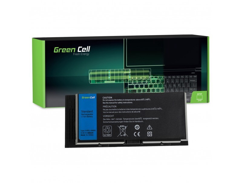 Аккумулятор для ноутбука Green Cell, 4.4 Ач, Li-Ion