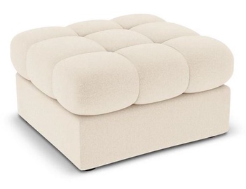 Pufs Micadoni Home Justin, bēša, 60 cm x 60 cm x 38 cm