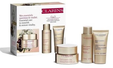 Sejas kopšanas līdzekļu komplekts sievietēm Clarins Nutri Lumière, 115 ml, sievietēm