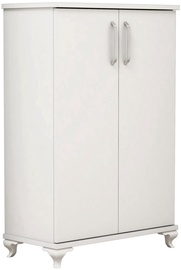 Jalatsikapp Kalune Design Asta, valge, 32.5 cm x 72 cm x 100 cm