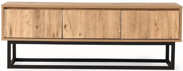 TV-laud Kalune Design Tılsım, must/pähklipuu, 140 cm x 40 cm x 50 cm
