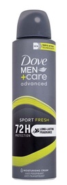 Vīriešu dezodorants Dove Men + Care Advanced Sport Fresh, 150 ml