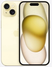 Мобильный телефон Apple iPhone 15, желтый, 6GB/128GB