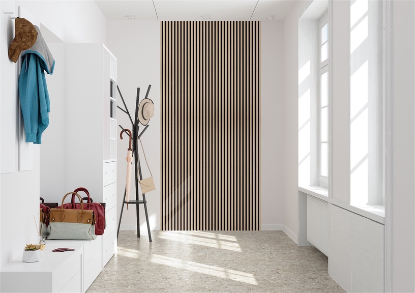 Dekoratiivne akustiline vooder Neuhofer Holz Oak, 240 cm x 57.25 cm x 1.9 cm