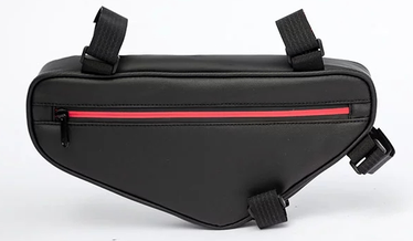 Velosipēda soma Outliner, poliesters, melna