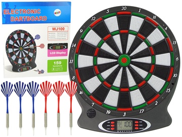 Электронный дартс LeanToys Dartboard, многоцветный