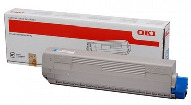 Tonera kasete Oki 44059255, ciāna (cyan)