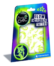 Набор для татуировок Clementoni Glow in The Dark Tattoo 18687