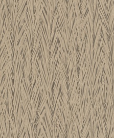Tapetes Rasch Composition 554151, vinila, zelta/pelēka
