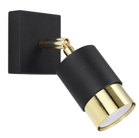 Valgustid lagi ja seinad Sollux Nero, 40 W, GU10