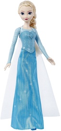 Lėlė - pasakos personažas Mattel Disney Princess Frozen Singing Elsa HMG38, 29 cm