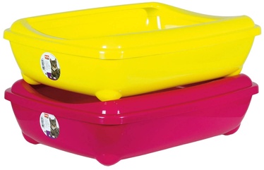Кошачий туалет с рамкой Karlie Arist-O-Tray Hawai, закрытый, 43 см x 30 см x 11 см