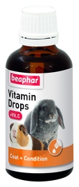 Vitamiinid närilistele Beaphar Vitamin Drops + Vit.C 50ml, küülikutele, 0.05 kg