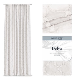 Дневные шторы AmeliaHome Delva, белый, 1400 мм x 2500 мм