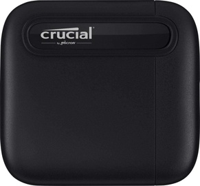 Жесткий диск Crucial X6, SSD, 4 TB, черный