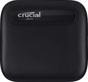 Cietais disks Crucial, SSD, 4 TB, melna
