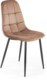 Ēdamistabas krēsls Domoletti K417, bēša, 560 cm x 440 cm x 87 cm