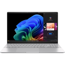 Ноутбук Asus VivoBook S 15 OLED, X1E78100, 32 GB, 1 TB, 15.6 ″, Qualcomm, серебристый, en