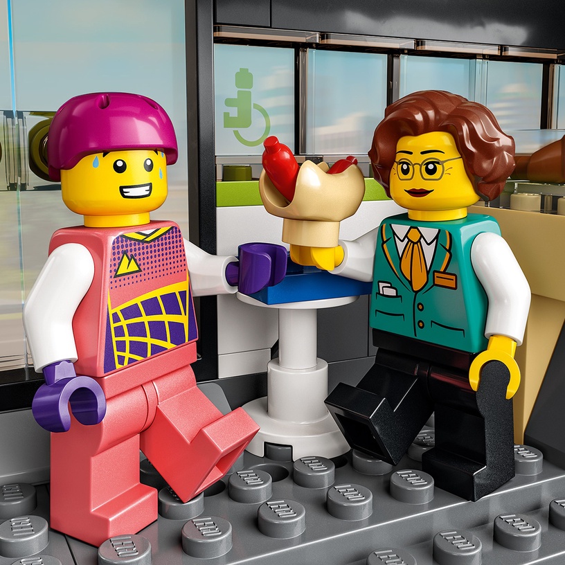 Konstruktors LEGO® City Pasažieru ātrvilciens 60337, 764 gab.