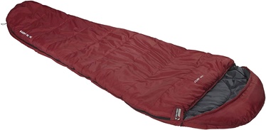 Miegmaišis High Peak TR 300, raudonas/pilkas, kairinis, 230 cm