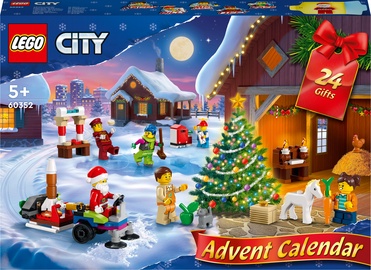 Конструктор LEGO® City Новогодний календарь 60352, 287 шт.