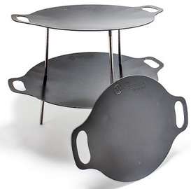 Гриль для барбекю Petromax Griddle & Firebowl FS38, 380 мм x 380 мм x 230 мм